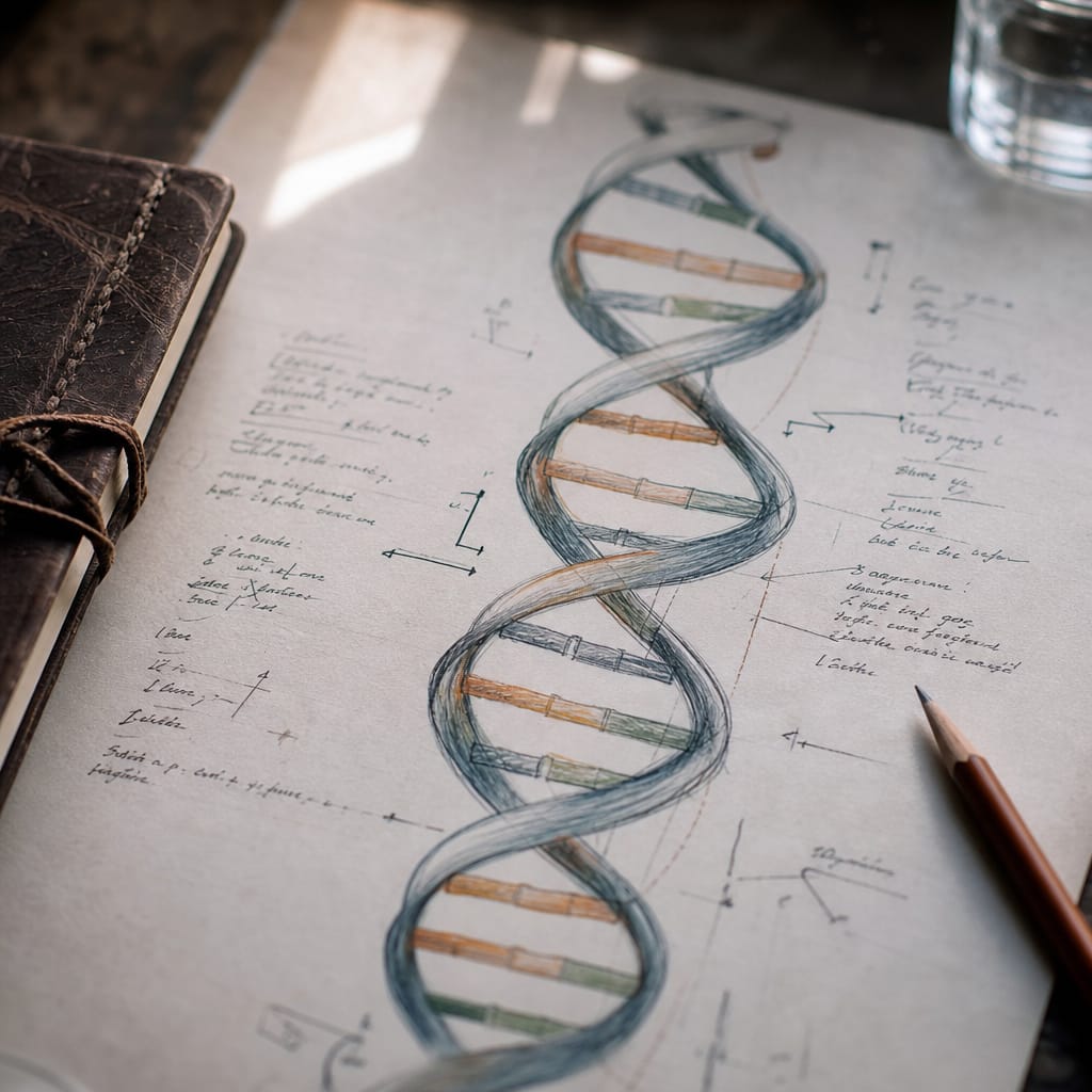 The Notes In The Margins Of Your DNA